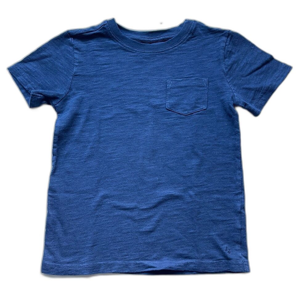 Janie and Jack The Slub Tee Navy Size 6